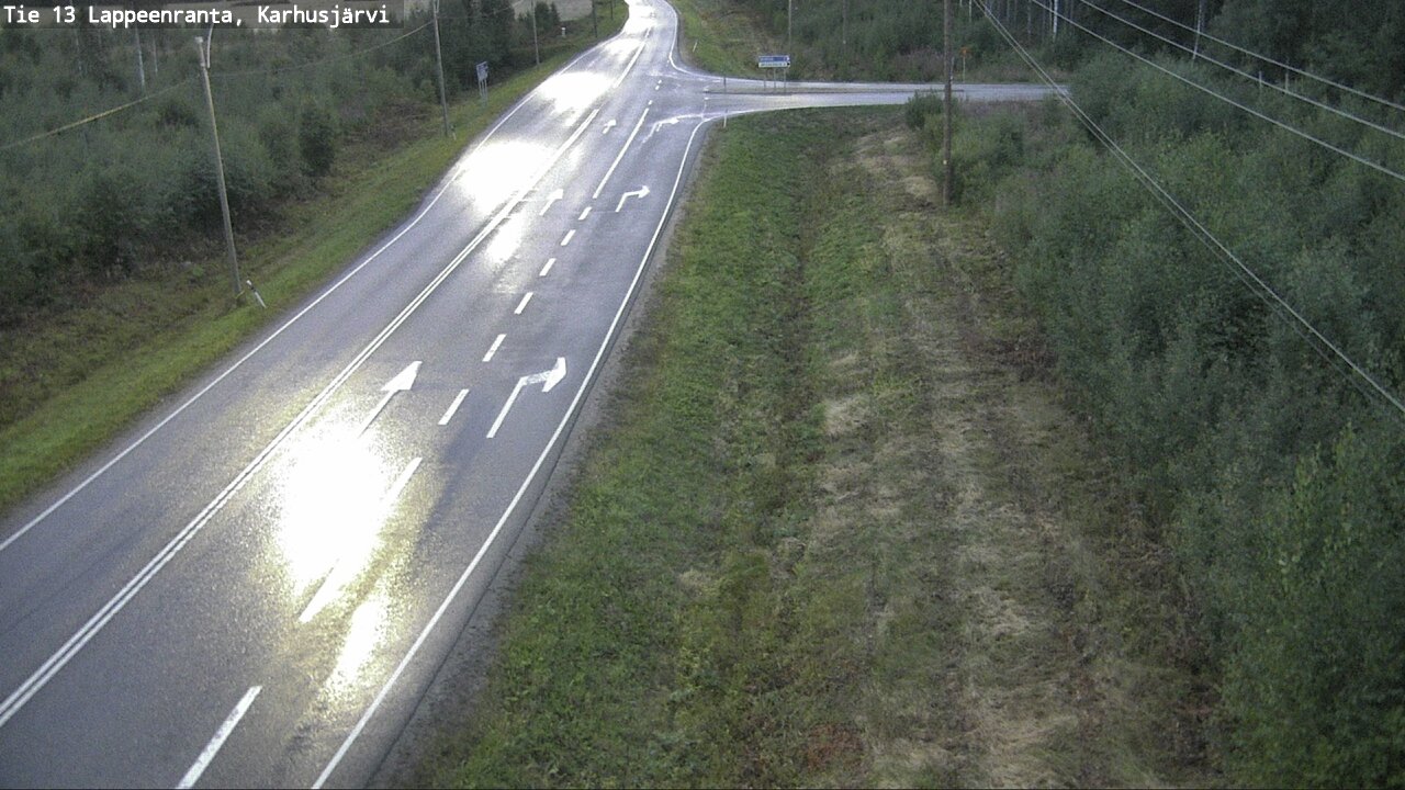 Kelikamerat Kuva Tie 13 Karhusjärvi, Lappeenranta, Etelä-Karjala