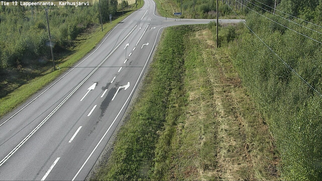 Kelikamerat Kuva Tie 13 Karhusjärvi, Lappeenranta, Etelä-Karjala