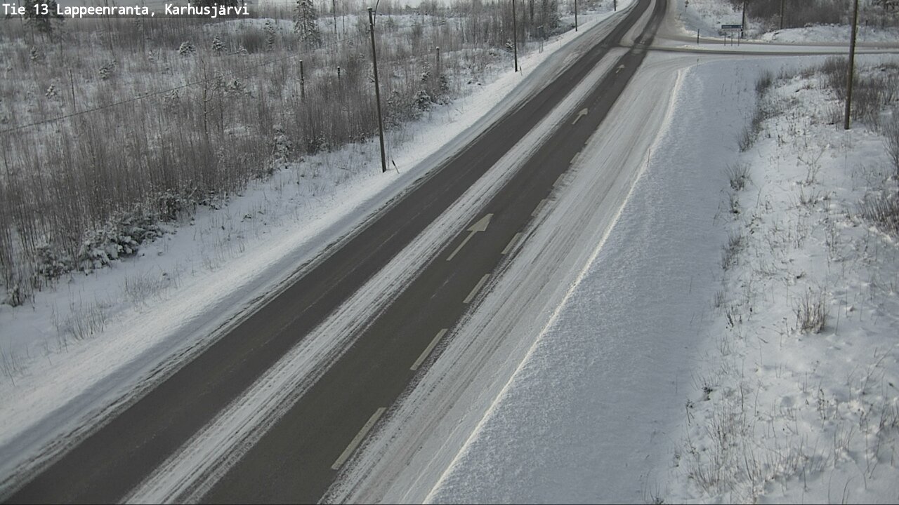 Kelikamerat Kuva Tie 13 Karhusjärvi, Lappeenranta, Etelä-Karjala