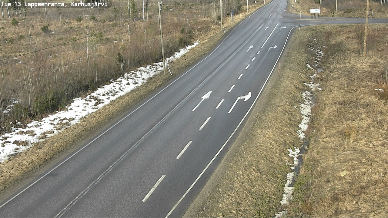 Kelikamerat Kuva Tie 13 Karhusjärvi, Lappeenranta, Etelä-Karjala