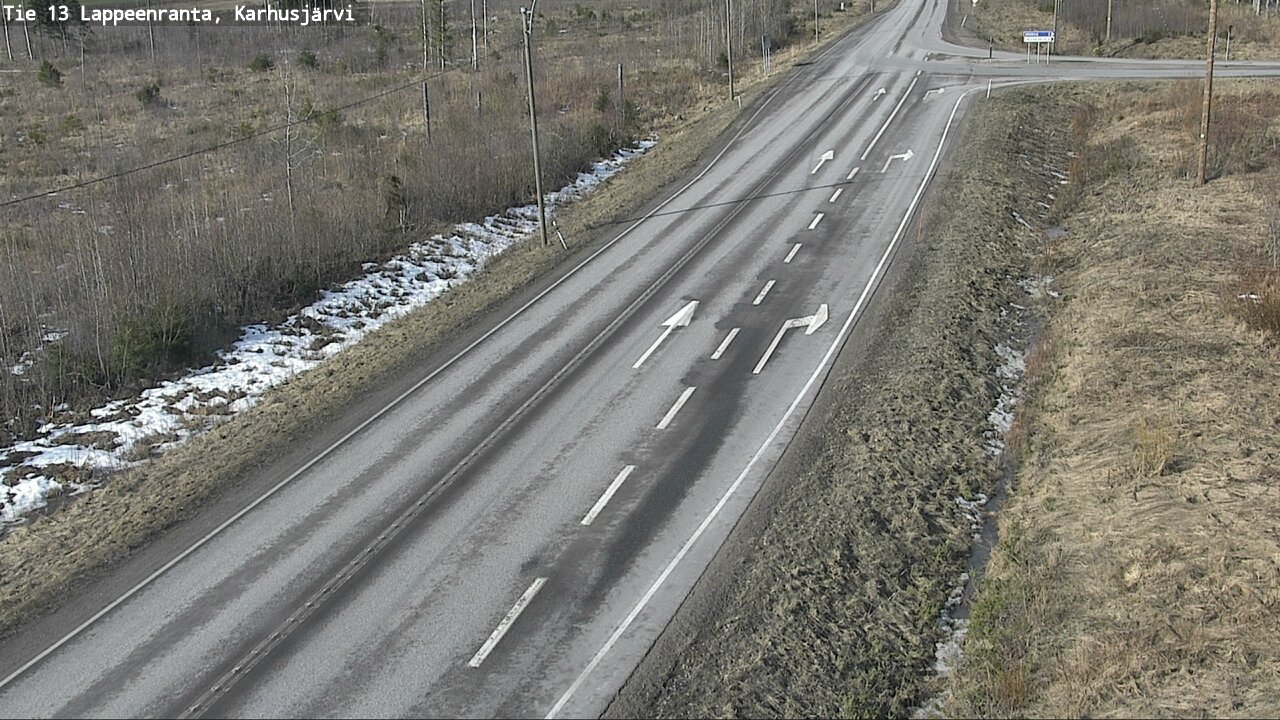 Kelikamerat Kuva Tie 13 Karhusjärvi, Lappeenranta, Etelä-Karjala