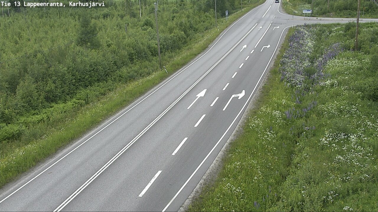 Kelikamerat Kuva Tie 13 Karhusjärvi, Lappeenranta, Etelä-Karjala