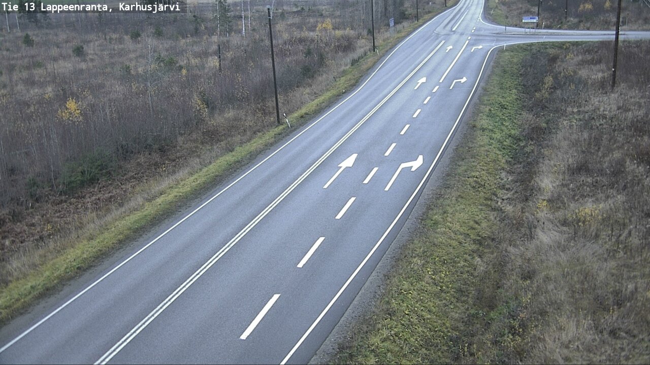 Kelikamerat Kuva Tie 13 Karhusjärvi, Lappeenranta, Etelä-Karjala