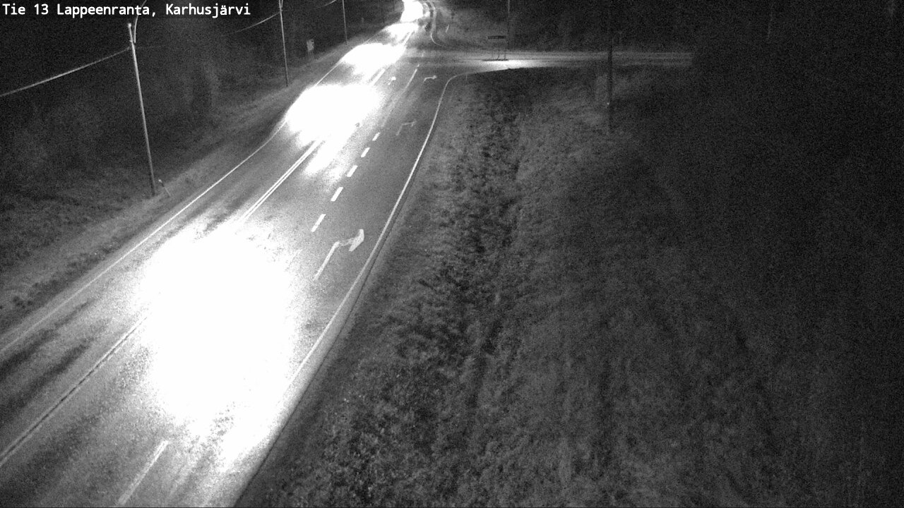 Weather Camera Image Road 13 Karhusjärvi, Lappeenranta, Etelä-Karjala