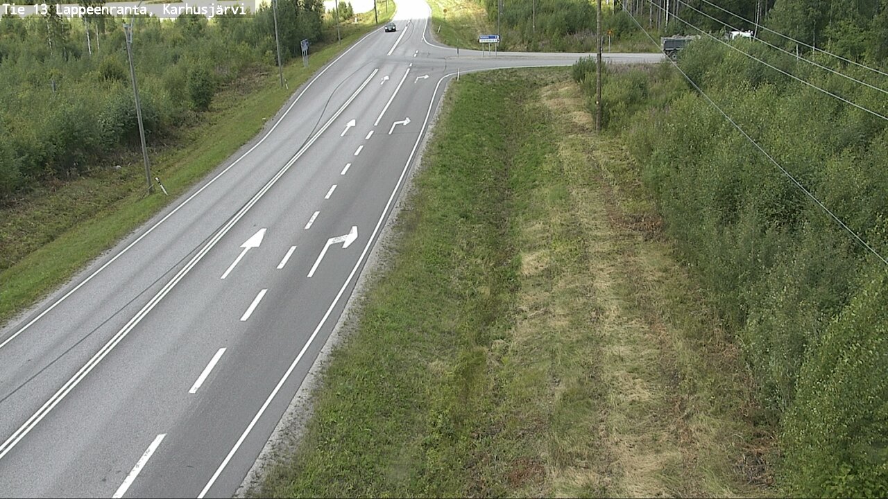 Kelikamerat Kuva Tie 13 Karhusjärvi, Lappeenranta, Etelä-Karjala