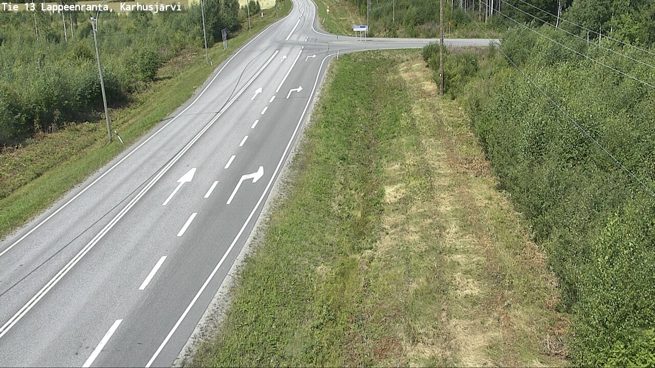 Kelikamerat Kuva Tie 13 Karhusjärvi, Lappeenranta, Etelä-Karjala