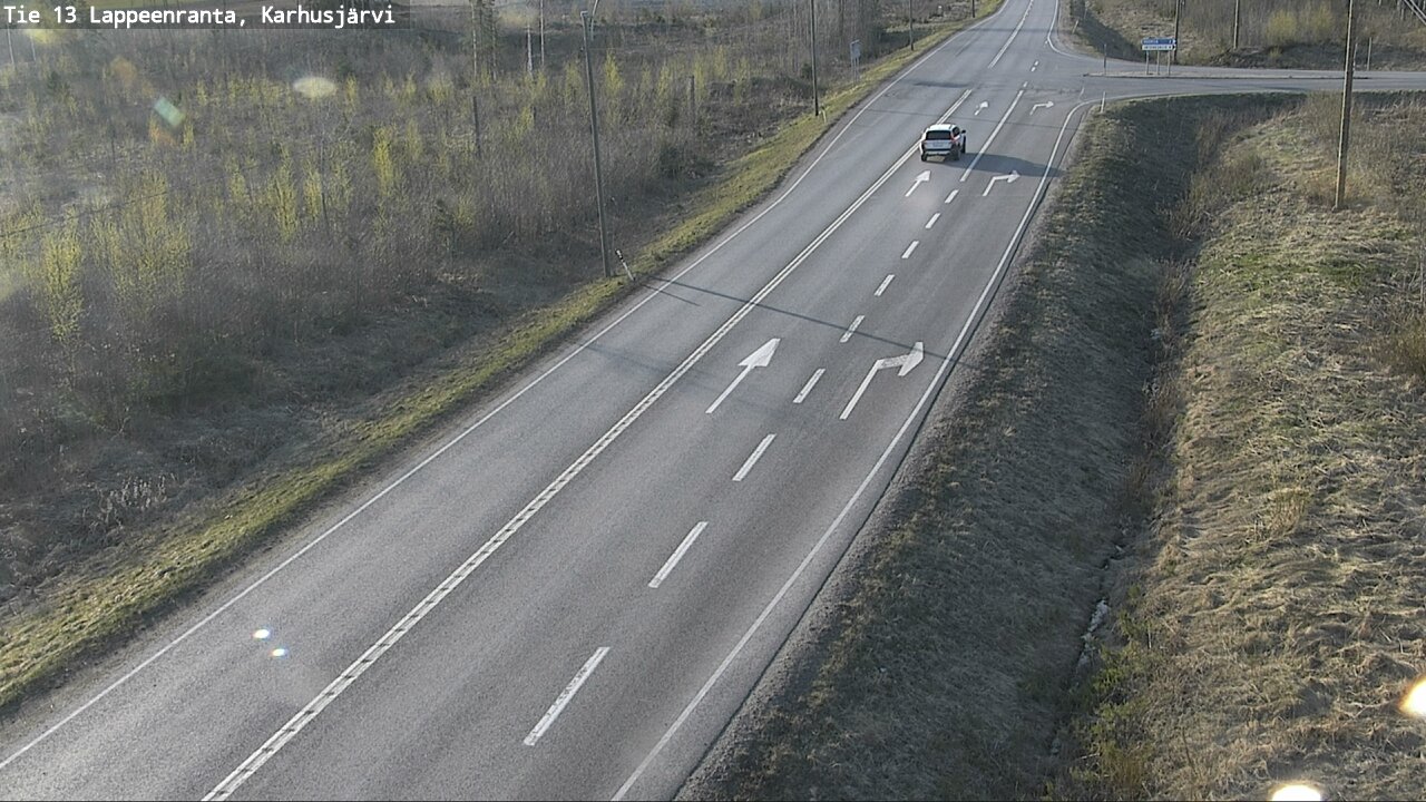 Kelikamerat Kuva Tie 13 Karhusjärvi, Lappeenranta, Etelä-Karjala