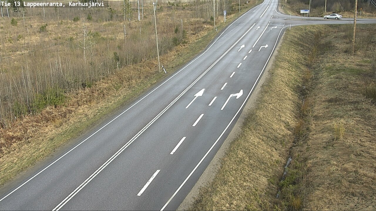 Kelikamerat Kuva Tie 13 Karhusjärvi, Lappeenranta, Etelä-Karjala
