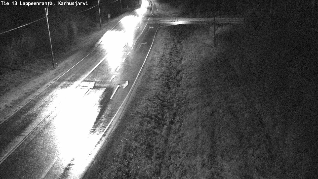 Weather Camera Image Road 13 Karhusjärvi, Lappeenranta, Etelä-Karjala