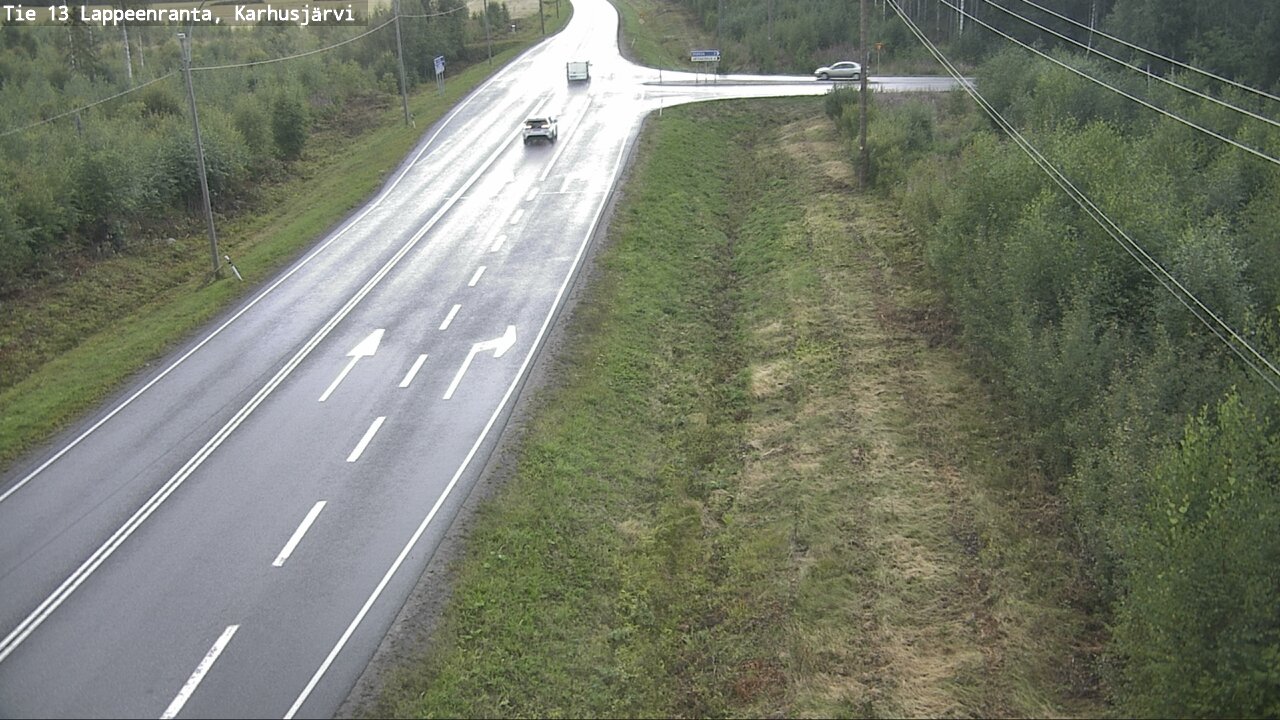 Kelikamerat Kuva Tie 13 Karhusjärvi, Lappeenranta, Etelä-Karjala