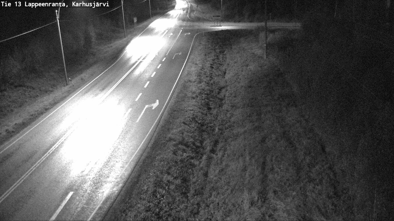 Weather Camera Image Road 13 Karhusjärvi, Lappeenranta, Etelä-Karjala