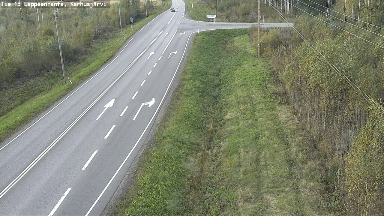 Kelikamerat Kuva Tie 13 Karhusjärvi, Lappeenranta, Etelä-Karjala