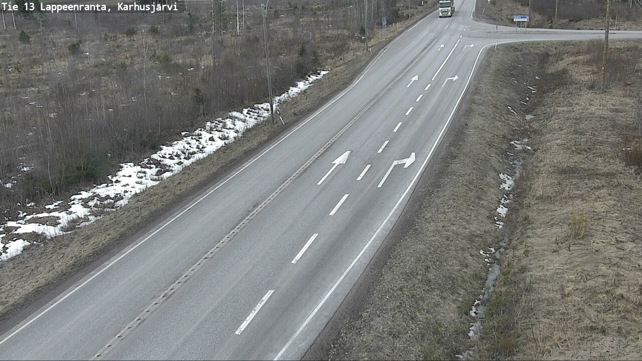 Kelikamerat Kuva Tie 13 Karhusjärvi, Lappeenranta, Etelä-Karjala