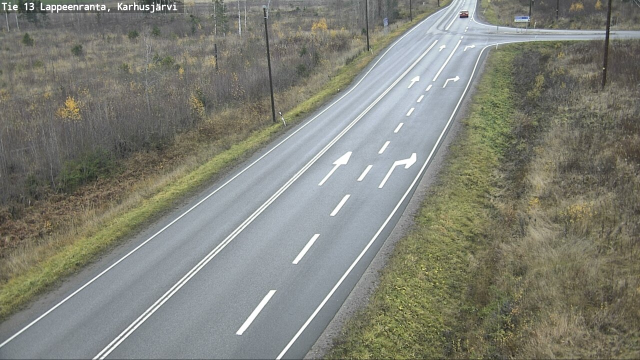 Kelikamerat Kuva Tie 13 Karhusjärvi, Lappeenranta, Etelä-Karjala