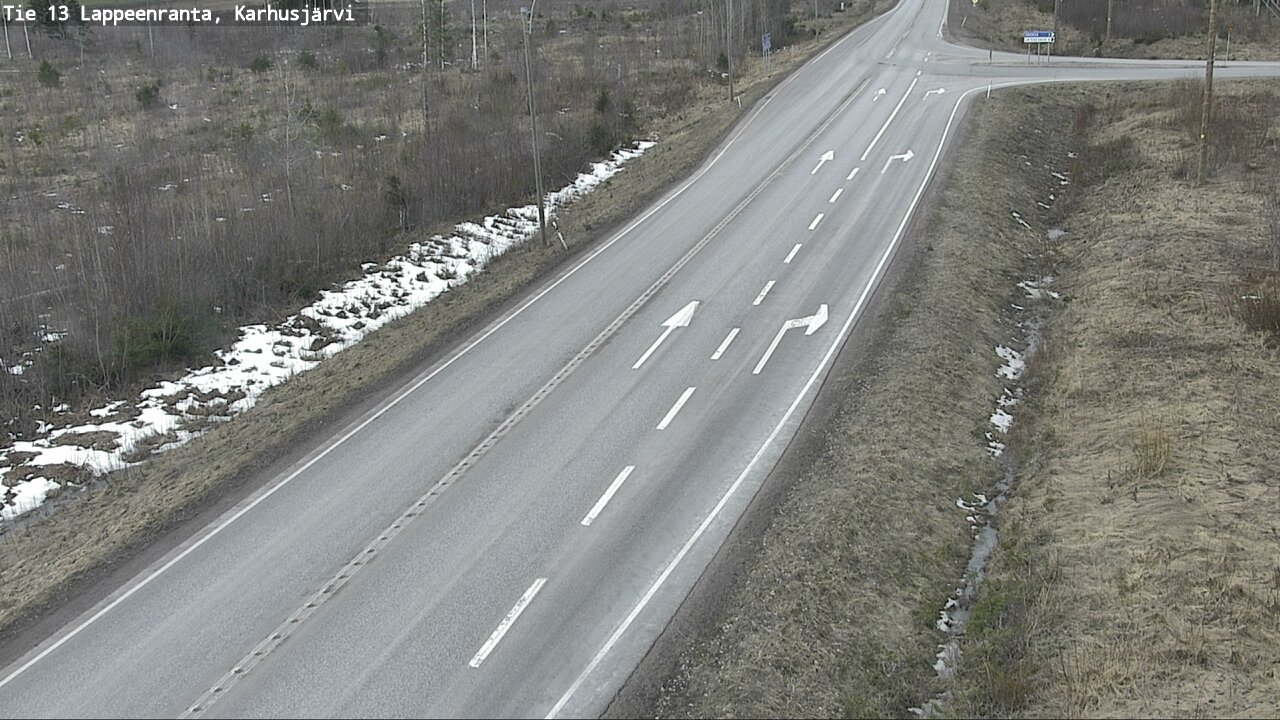 Kelikamerat Kuva Tie 13 Karhusjärvi, Lappeenranta, Etelä-Karjala