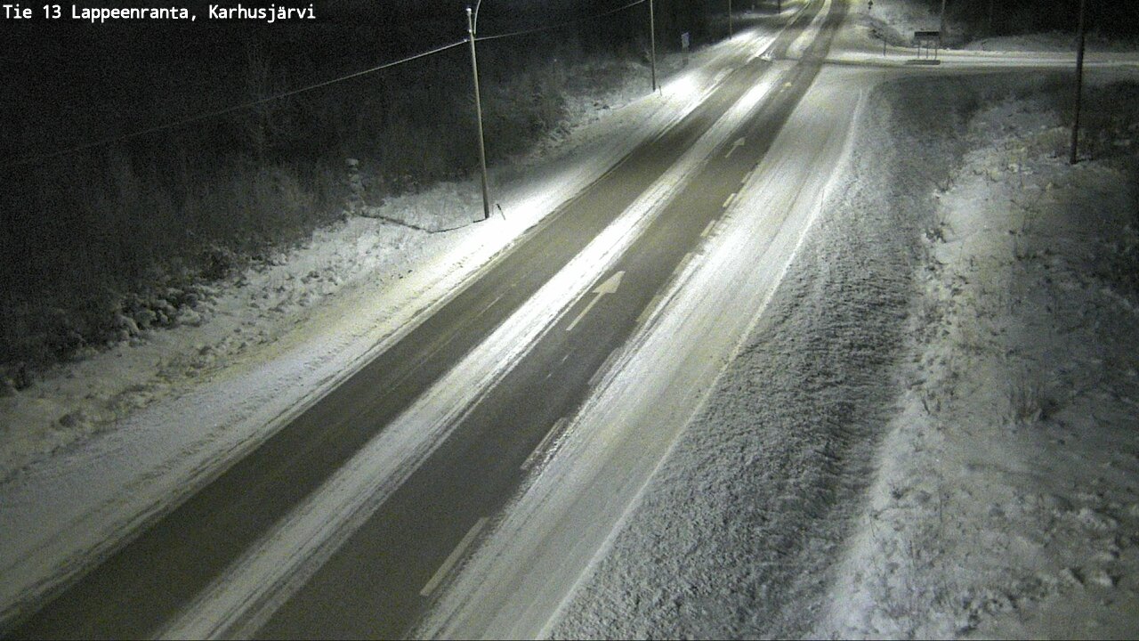 Kelikamerat Kuva Tie 13 Karhusjärvi, Lappeenranta, Etelä-Karjala