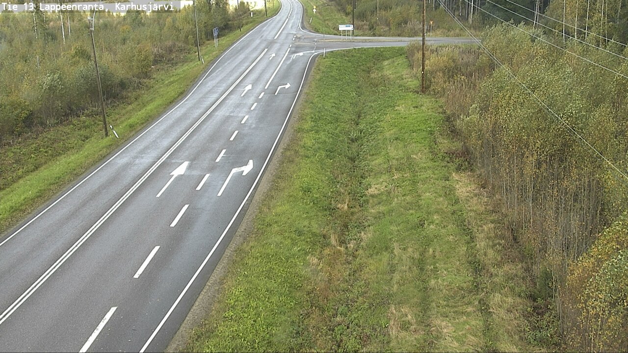 Kelikamerat Kuva Tie 13 Karhusjärvi, Lappeenranta, Etelä-Karjala