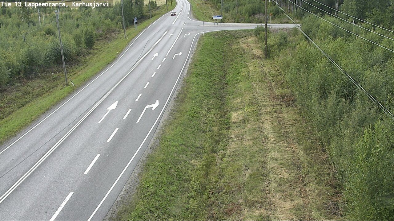 Kelikamerat Kuva Tie 13 Karhusjärvi, Lappeenranta, Etelä-Karjala