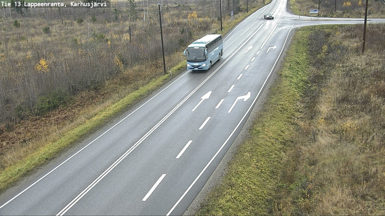 Kelikamerat Kuva Tie 13 Karhusjärvi, Lappeenranta, Etelä-Karjala