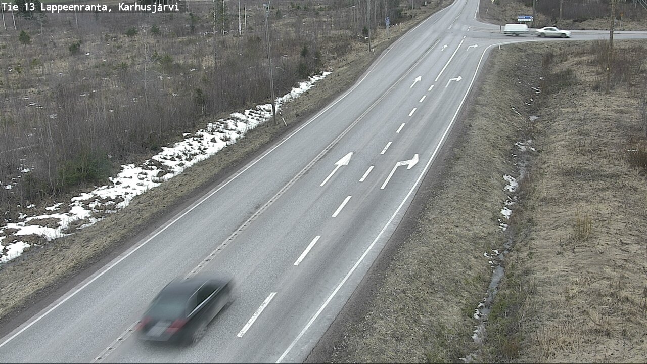 Kelikamerat Kuva Tie 13 Karhusjärvi, Lappeenranta, Etelä-Karjala