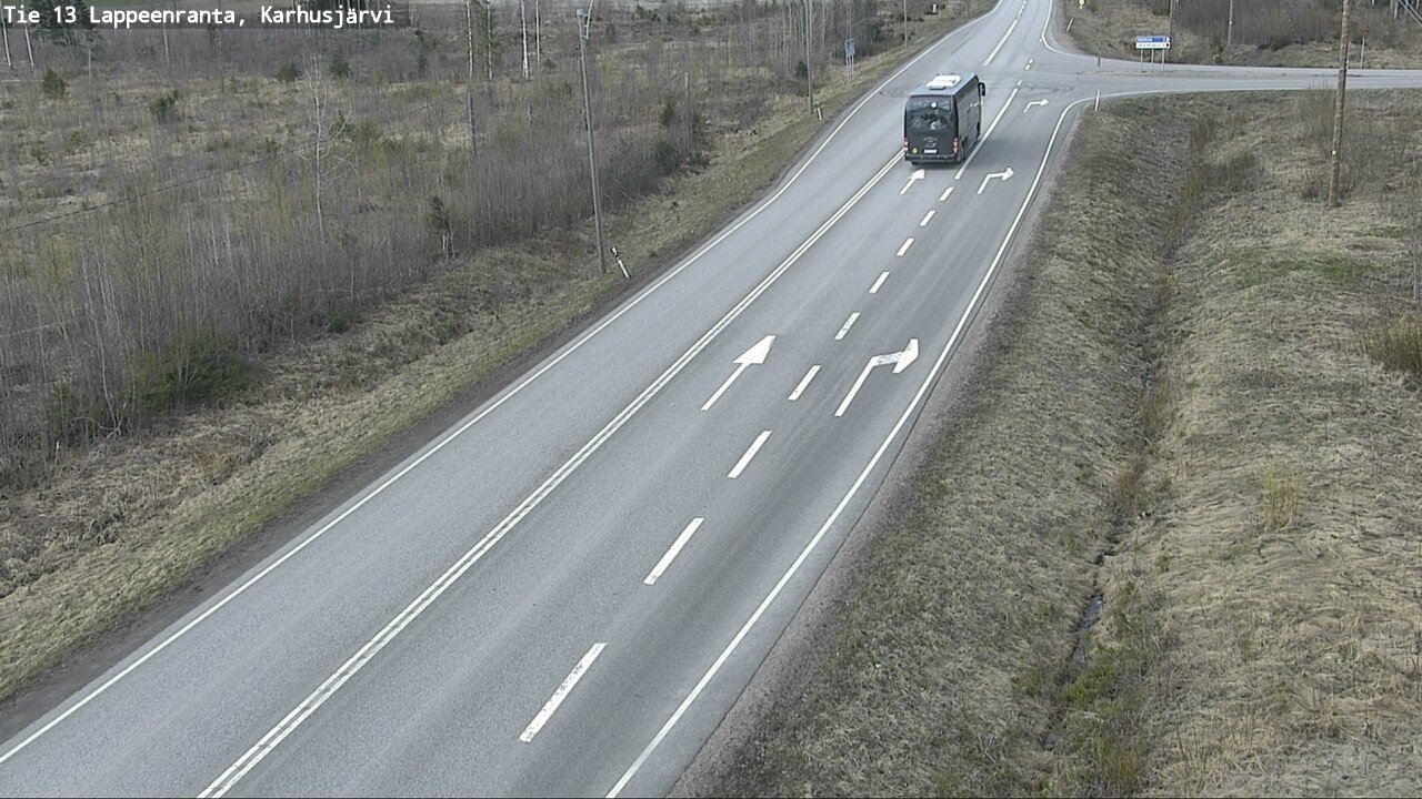 Kelikamerat Kuva Tie 13 Karhusjärvi, Lappeenranta, Etelä-Karjala