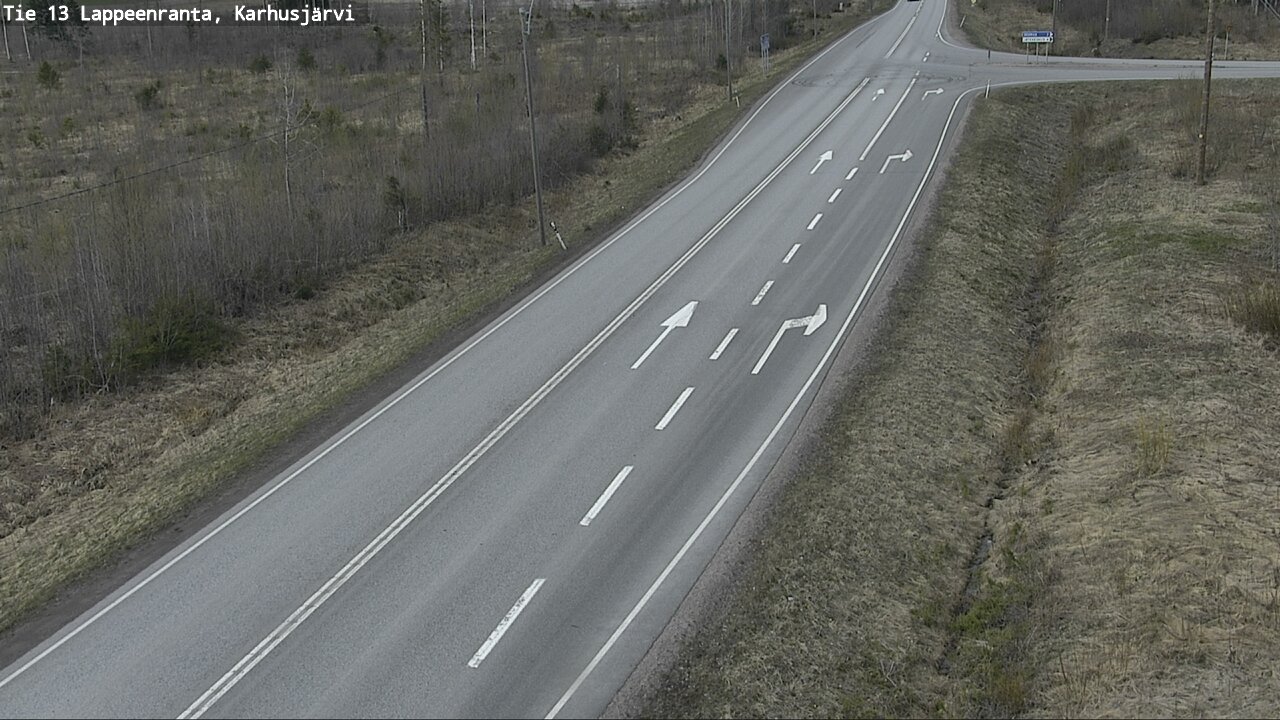 Kelikamerat Kuva Tie 13 Karhusjärvi, Lappeenranta, Etelä-Karjala
