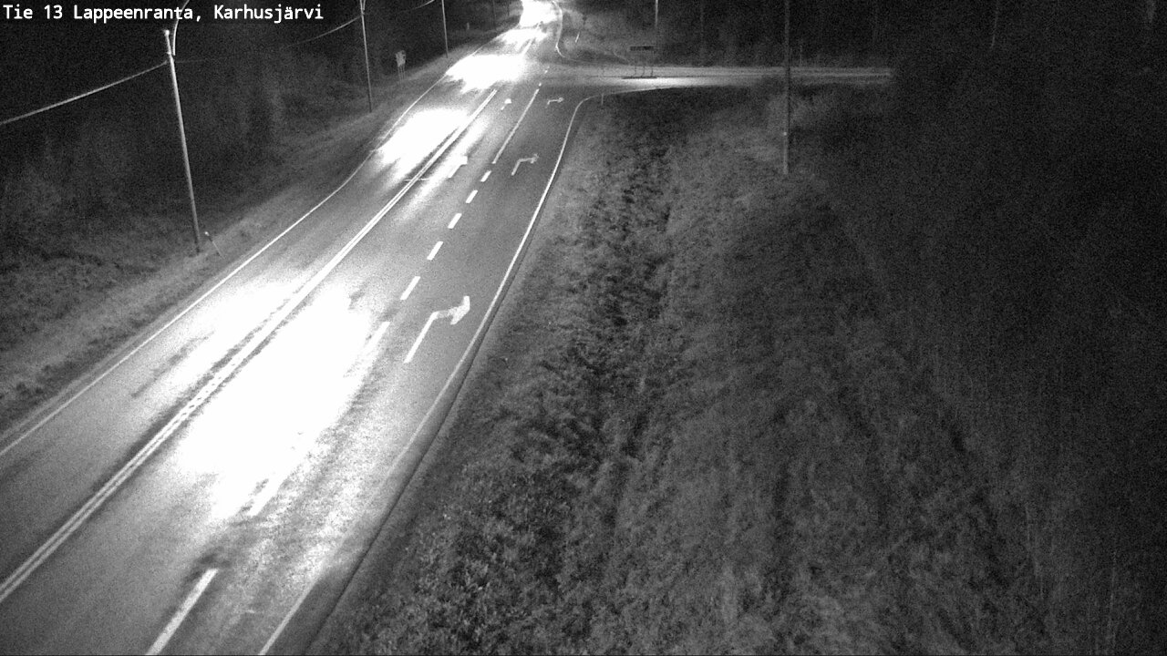 Weather Camera Image Road 13 Karhusjärvi, Lappeenranta, Etelä-Karjala