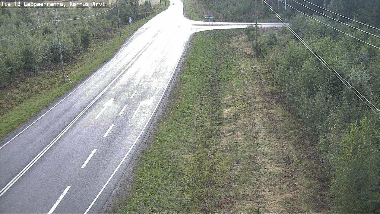 Kelikamerat Kuva Tie 13 Karhusjärvi, Lappeenranta, Etelä-Karjala