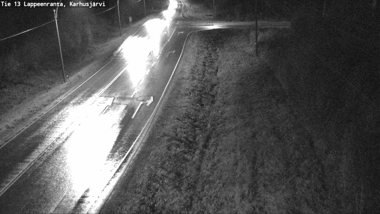 Weather Camera Image Road 13 Karhusjärvi, Lappeenranta, Etelä-Karjala
