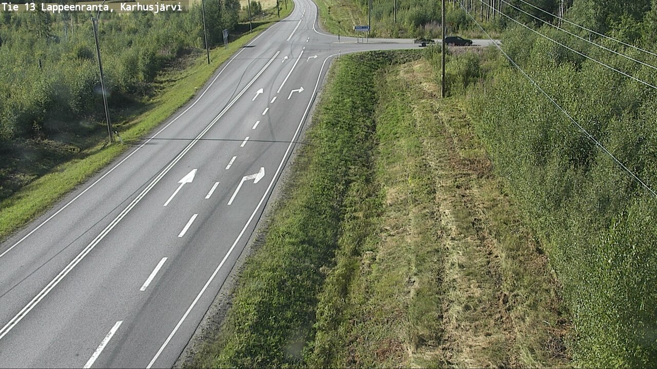 Kelikamerat Kuva Tie 13 Karhusjärvi, Lappeenranta, Etelä-Karjala