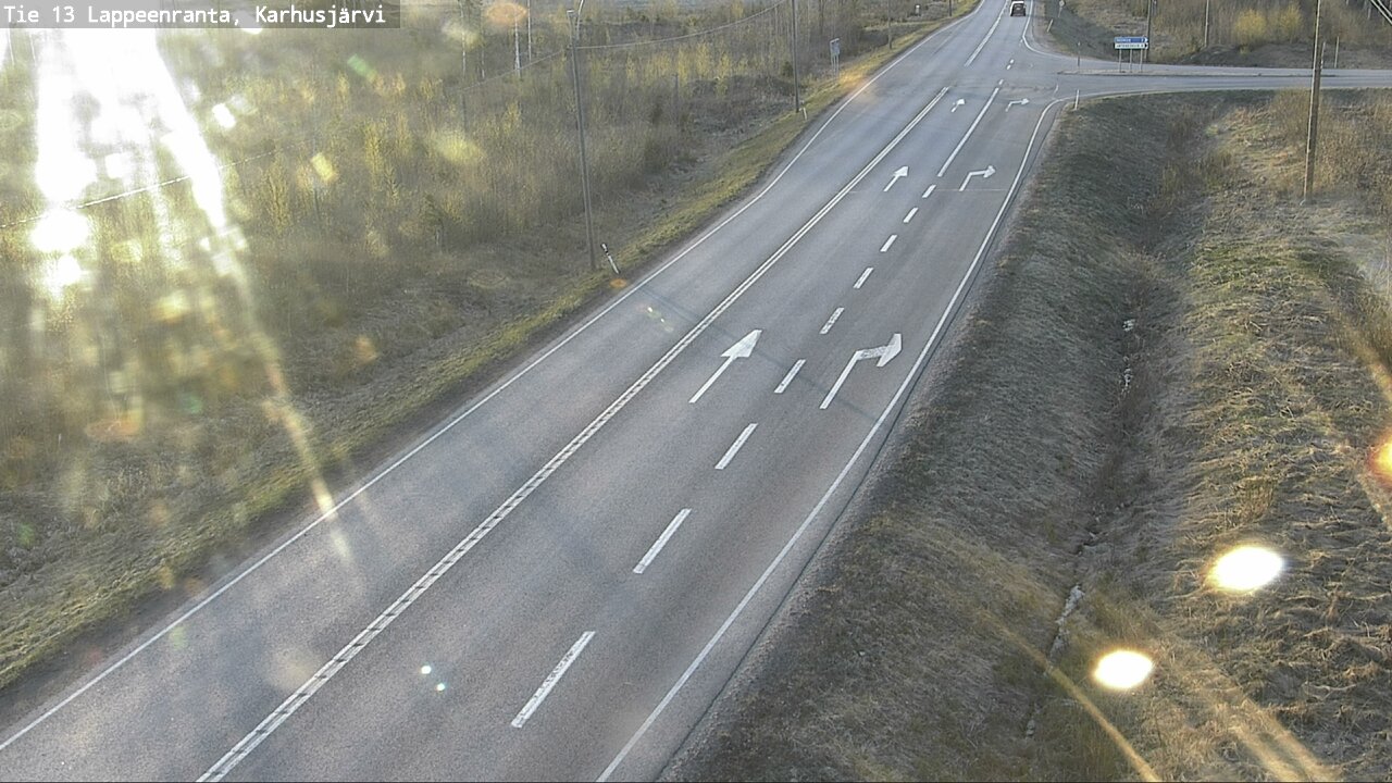 Kelikamerat Kuva Tie 13 Karhusjärvi, Lappeenranta, Etelä-Karjala