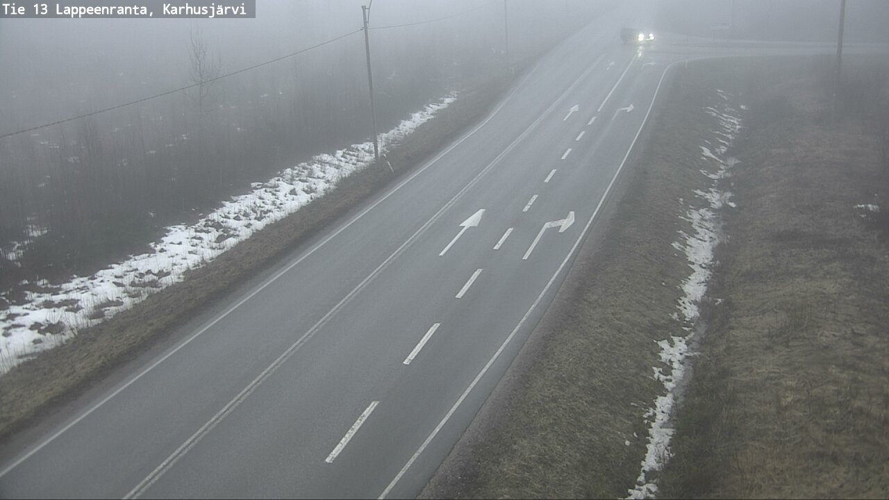 Kelikamerat Kuva Tie 13 Karhusjärvi, Lappeenranta, Etelä-Karjala