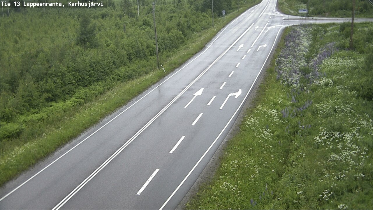 Kelikamerat Kuva Tie 13 Karhusjärvi, Lappeenranta, Etelä-Karjala