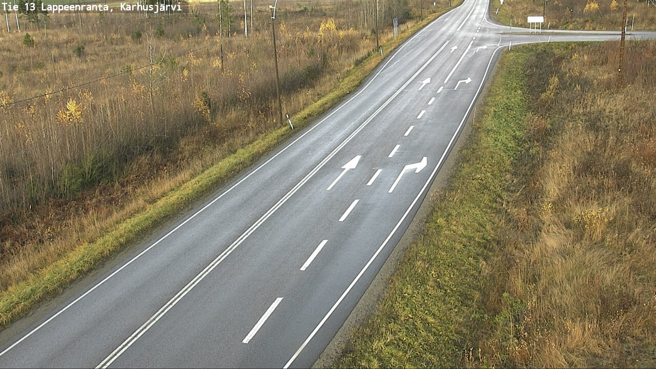 Kelikamerat Kuva Tie 13 Karhusjärvi, Lappeenranta, Etelä-Karjala