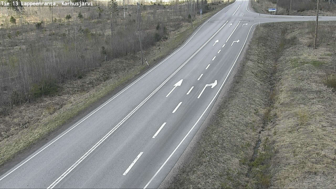 Kelikamerat Kuva Tie 13 Karhusjärvi, Lappeenranta, Etelä-Karjala
