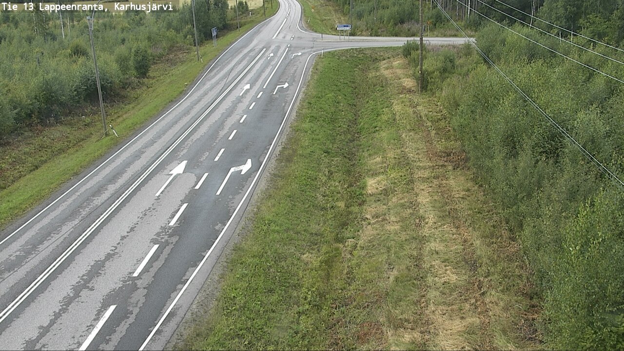 Kelikamerat Kuva Tie 13 Karhusjärvi, Lappeenranta, Etelä-Karjala