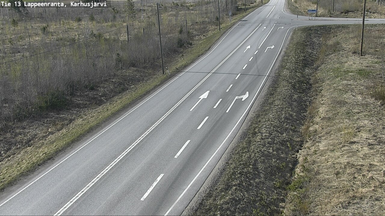 Kelikamerat Kuva Tie 13 Karhusjärvi, Lappeenranta, Etelä-Karjala