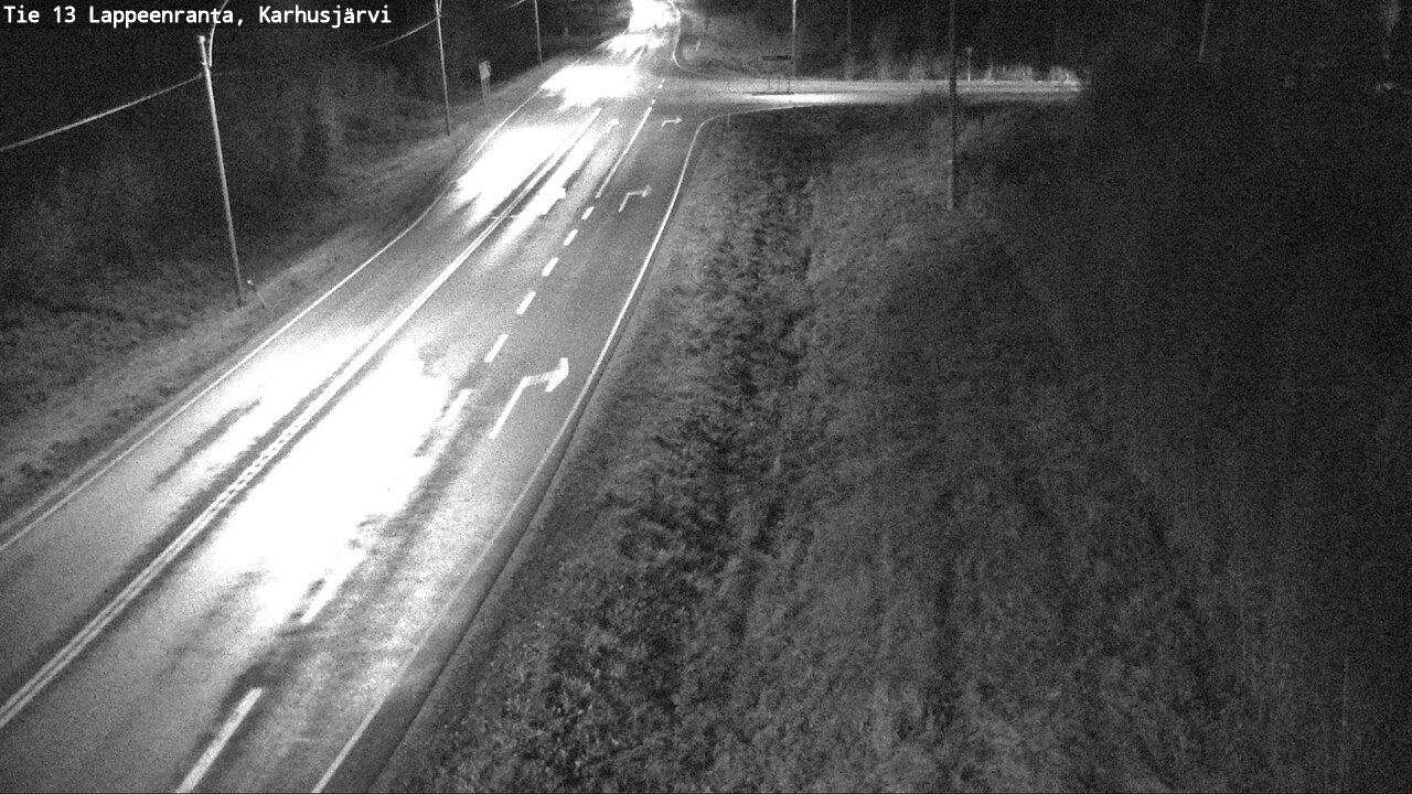 Weather Camera Image Road 13 Karhusjärvi, Lappeenranta, Etelä-Karjala