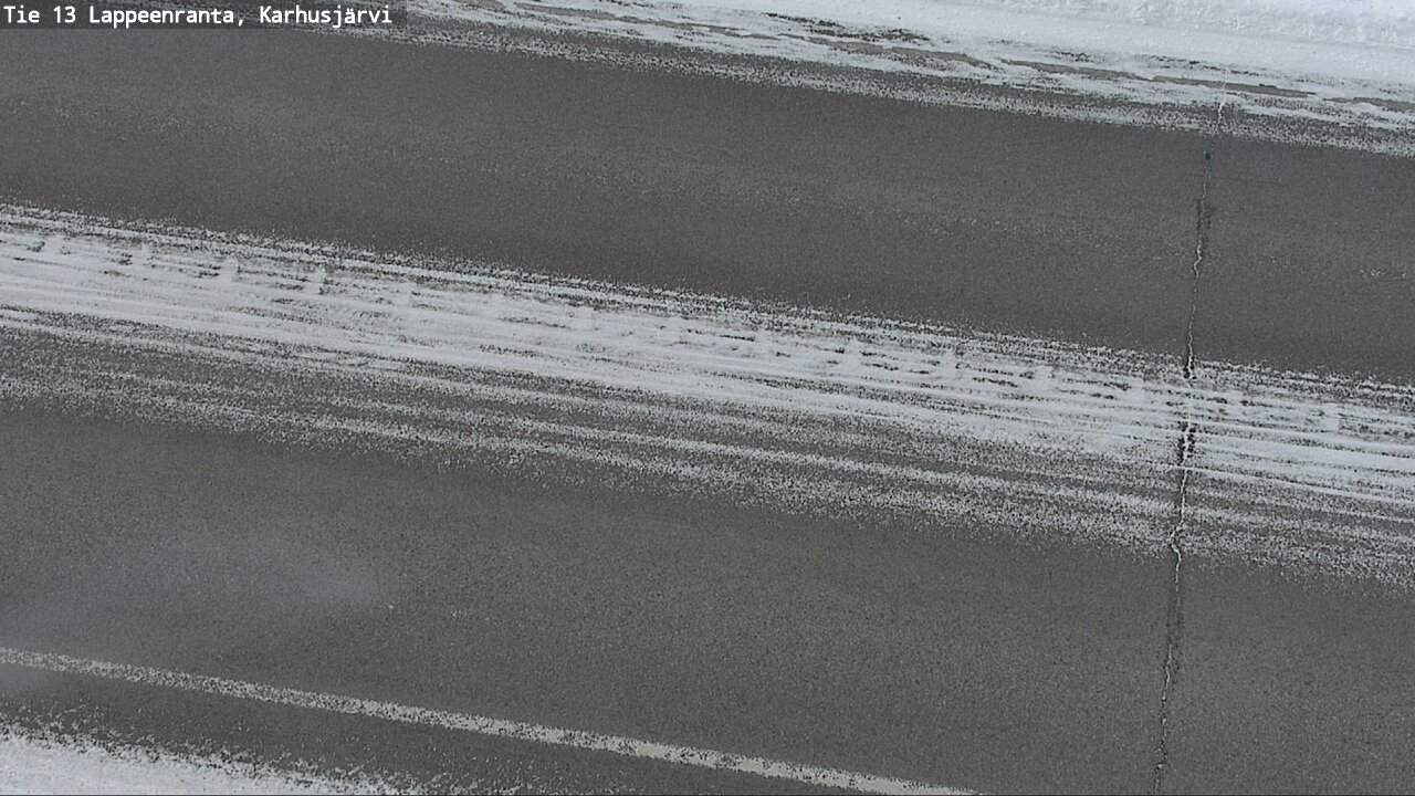 Weather Camera Image Road 13 Karhusjärvi, Lappeenranta, Etelä-Karjala