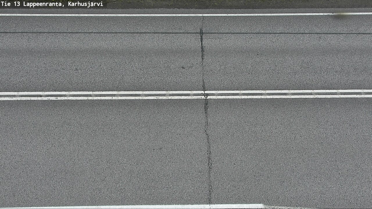Weather Camera Image Väg 13 Karhusjärvi, Lappeenranta, Etelä-Karjala