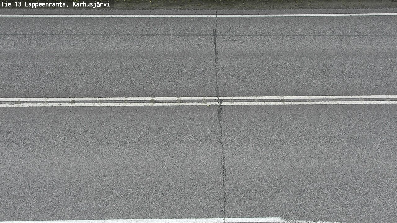 Weather Camera Image Väg 13 Karhusjärvi, Lappeenranta, Etelä-Karjala
