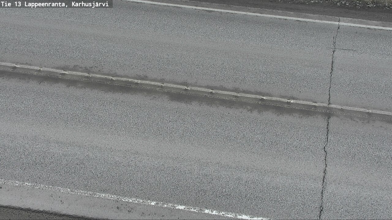 Weather Camera Image Väg 13 Karhusjärvi, Lappeenranta, Etelä-Karjala