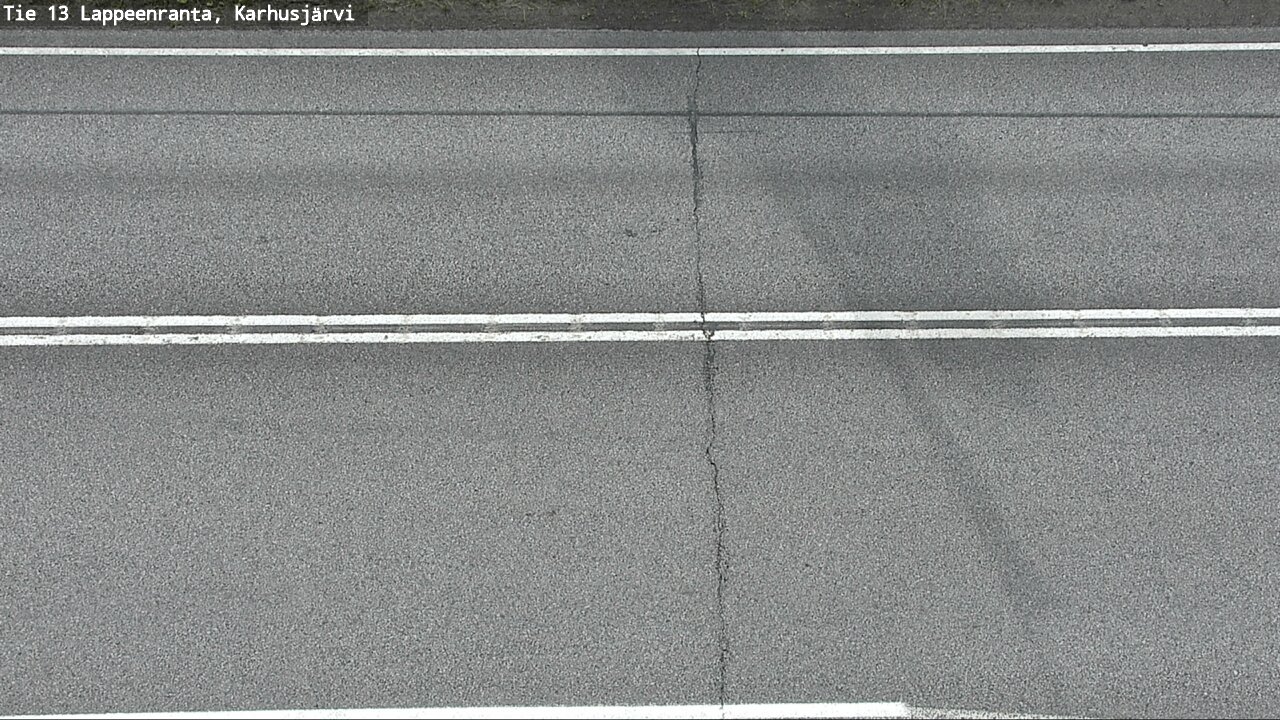 Weather Camera Image Väg 13 Karhusjärvi, Lappeenranta, Etelä-Karjala