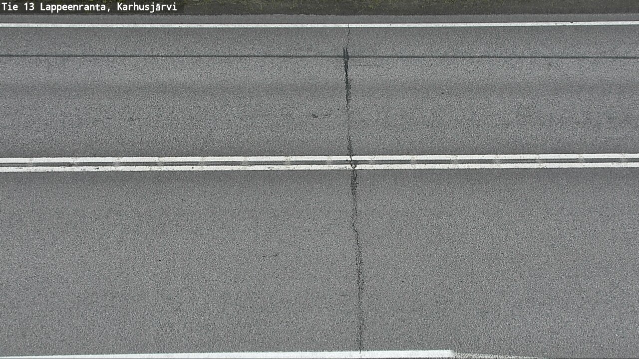 Weather Camera Image Väg 13 Karhusjärvi, Lappeenranta, Etelä-Karjala
