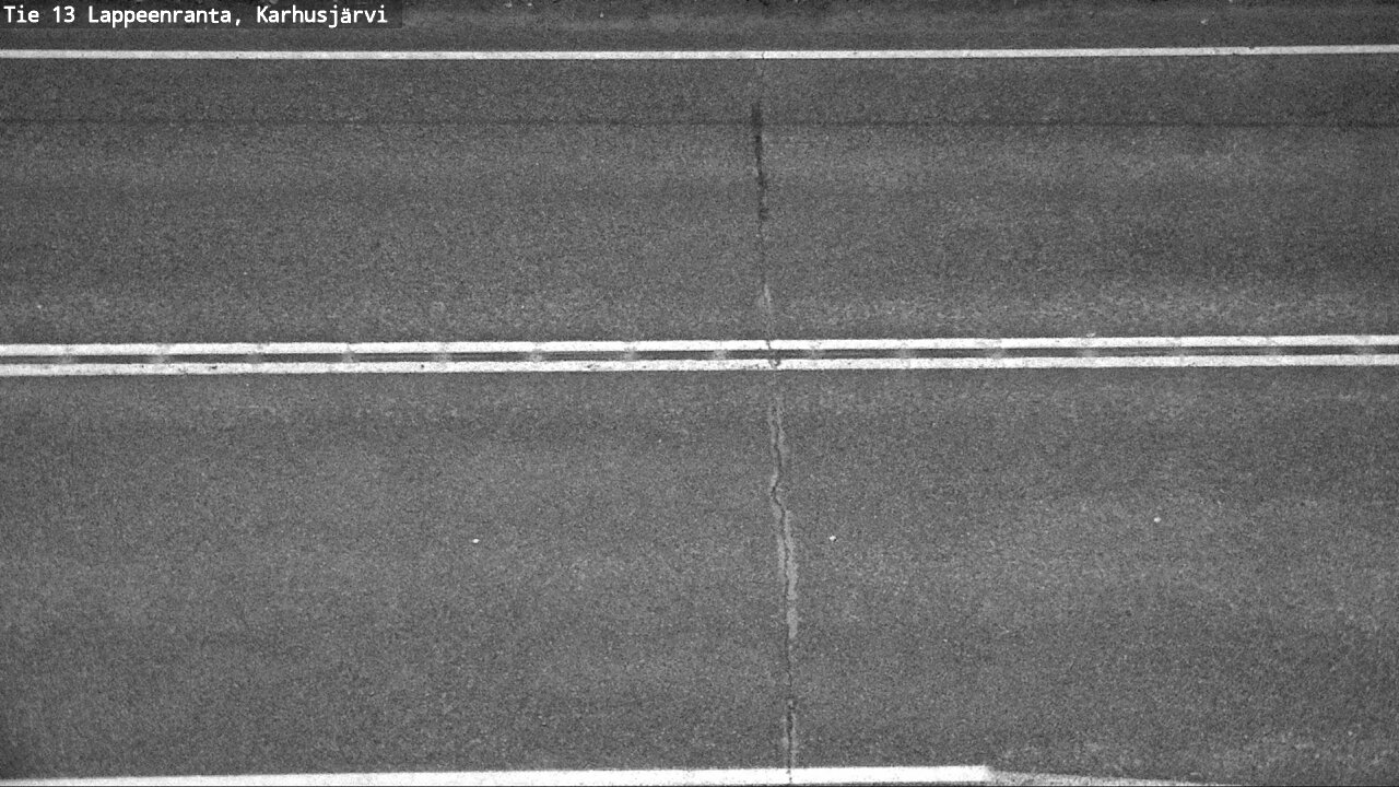 Weather Camera Image Väg 13 Karhusjärvi, Lappeenranta, Etelä-Karjala