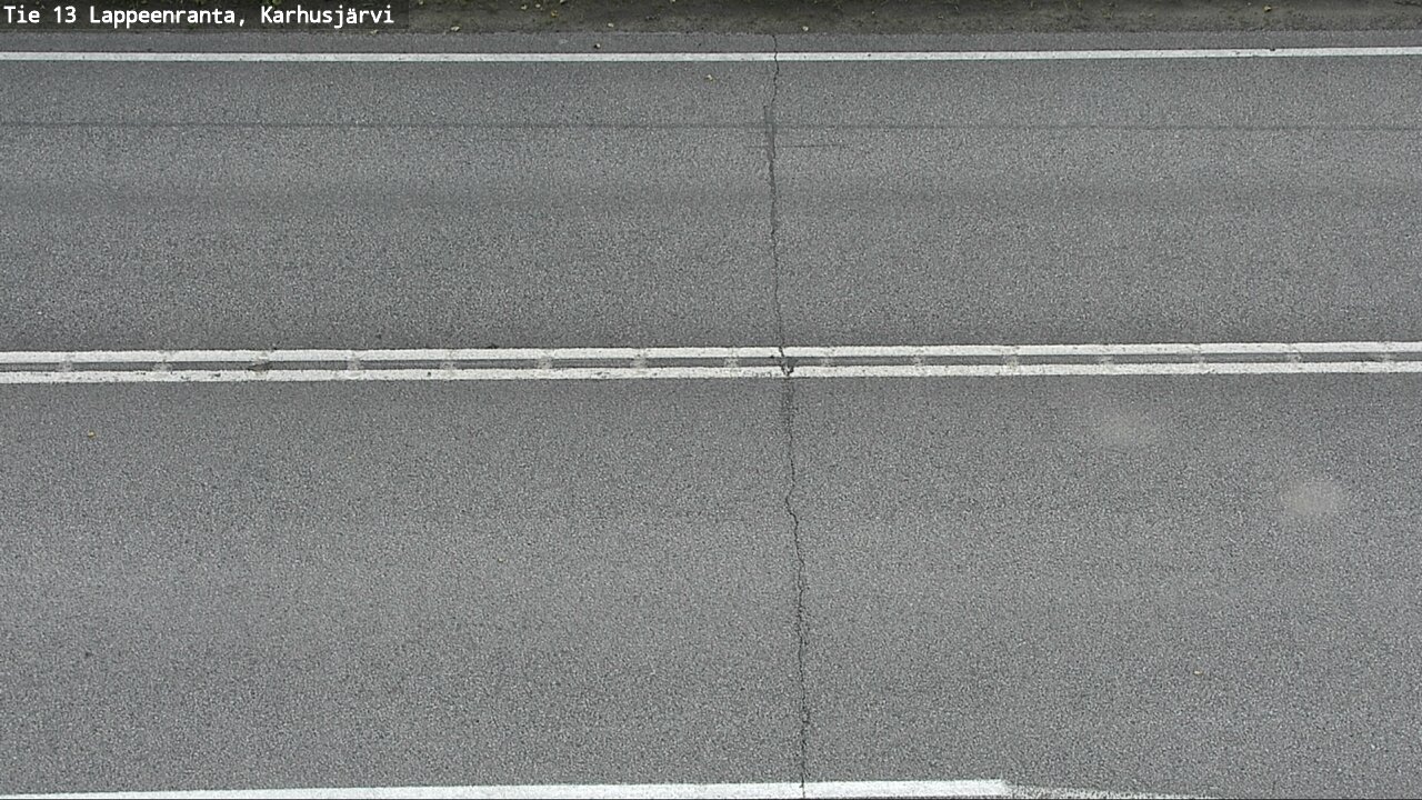 Weather Camera Image Väg 13 Karhusjärvi, Lappeenranta, Etelä-Karjala