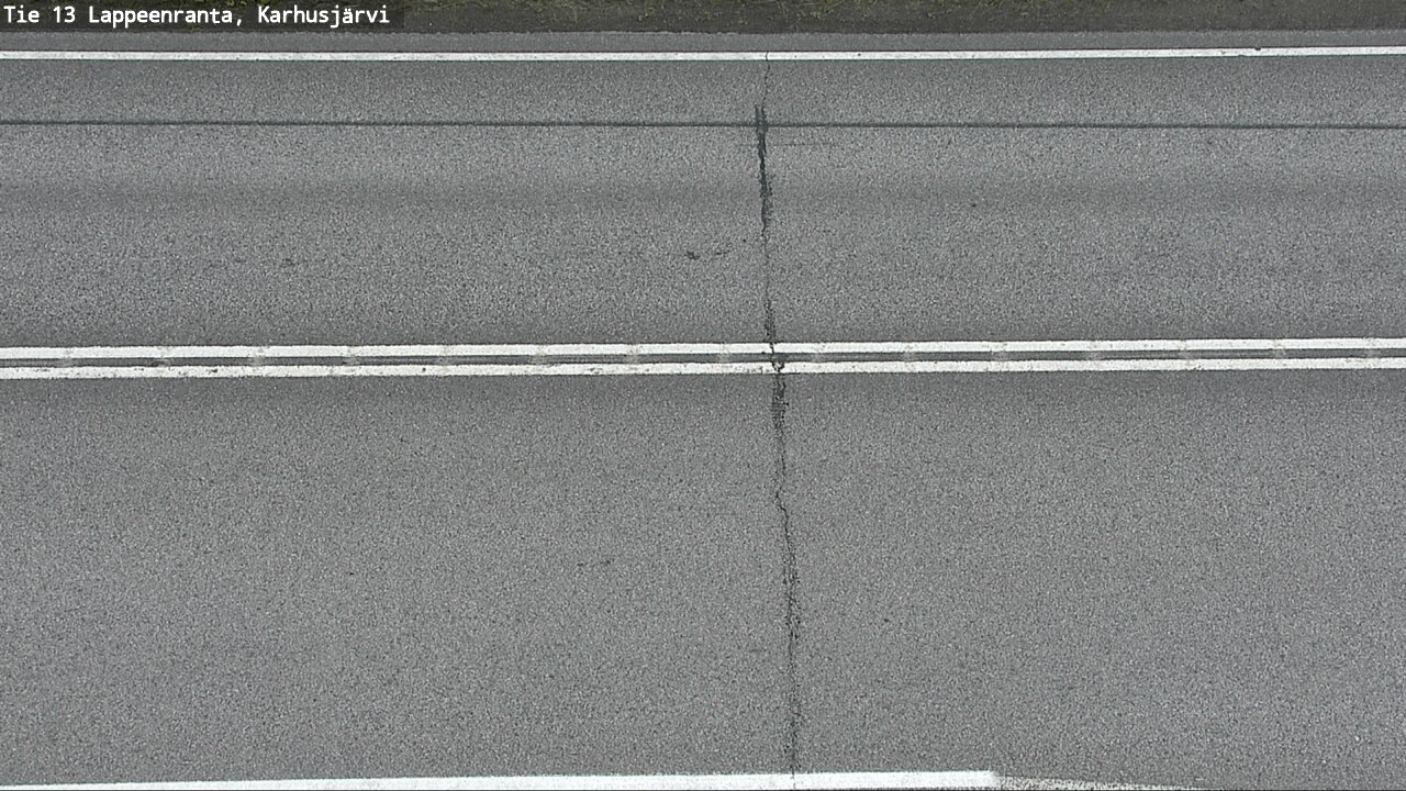 Weather Camera Image Väg 13 Karhusjärvi, Lappeenranta, Etelä-Karjala
