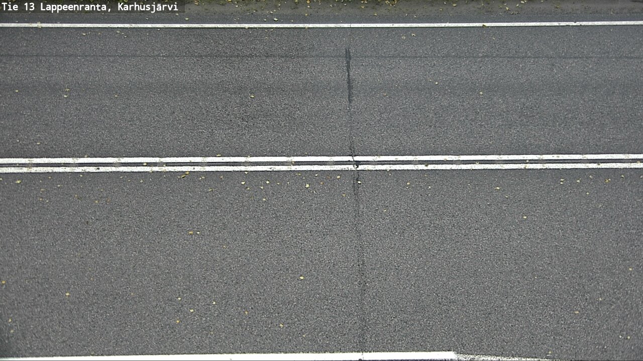 Weather Camera Image Väg 13 Karhusjärvi, Lappeenranta, Etelä-Karjala