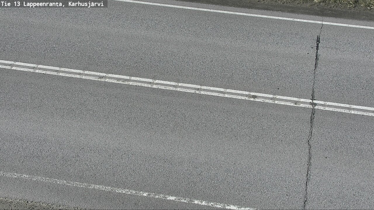 Weather Camera Image Road 13 Karhusjärvi, Lappeenranta, Etelä-Karjala