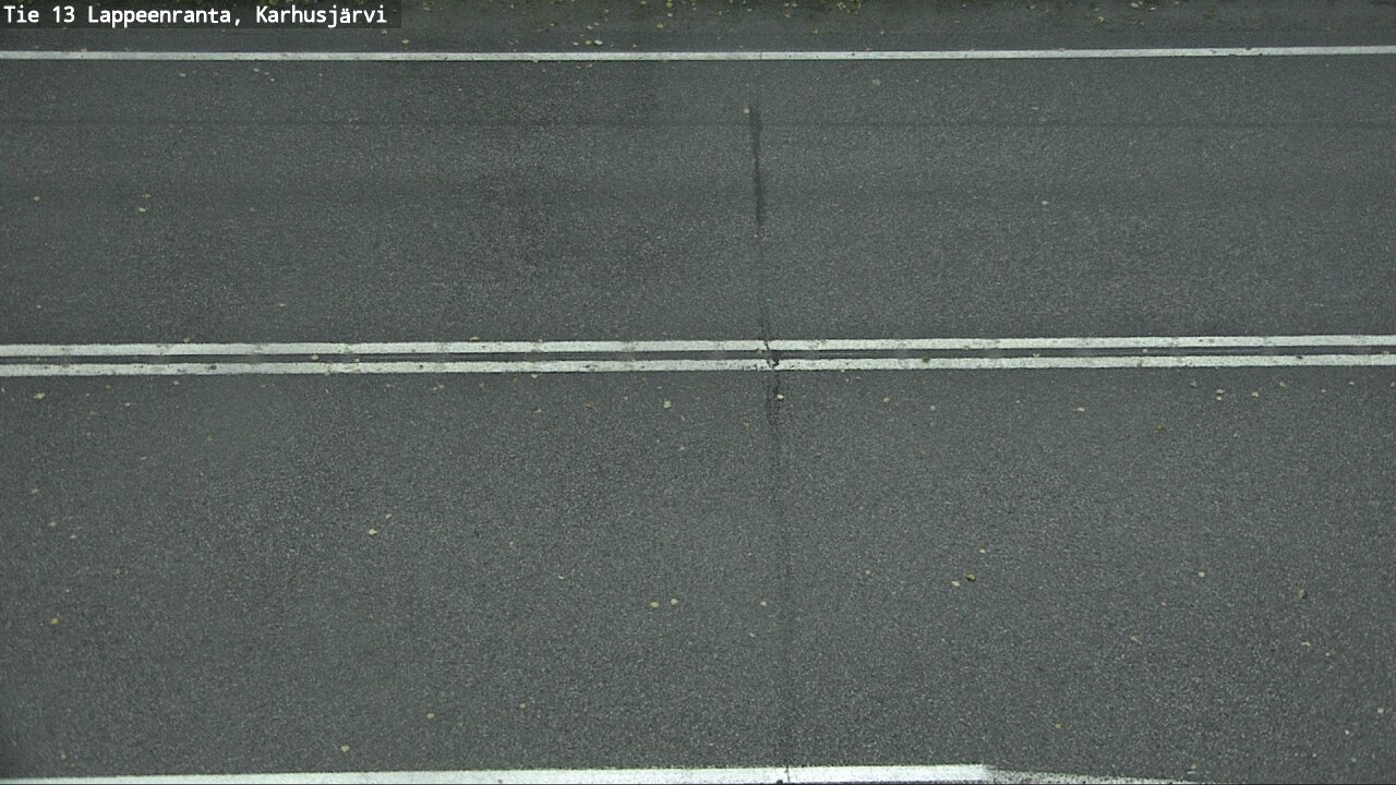 Weather Camera Image Väg 13 Karhusjärvi, Lappeenranta, Etelä-Karjala